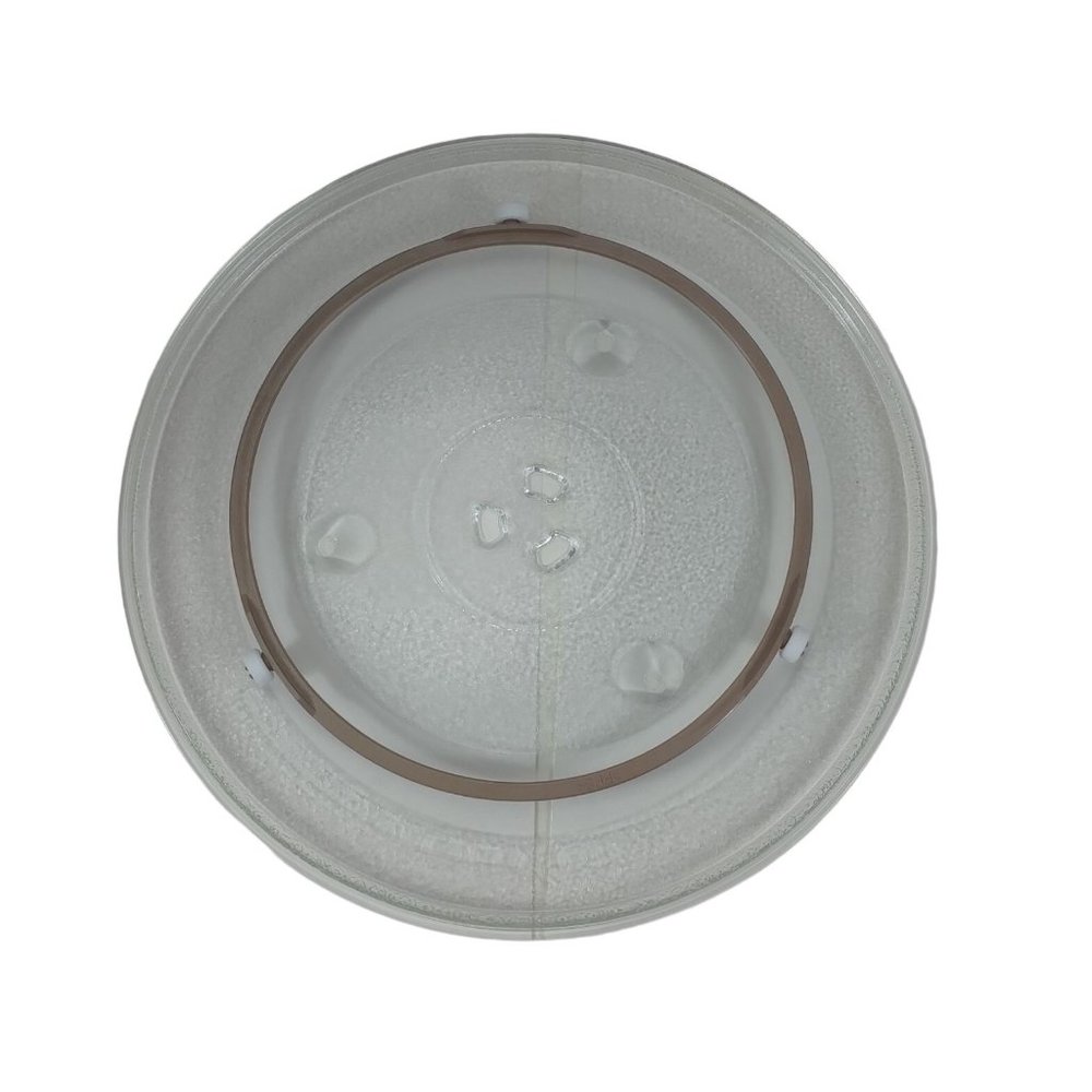 Microwave Clean Replacement Turntable Round Glass Y51 Plate 12.5" + Roller Ring